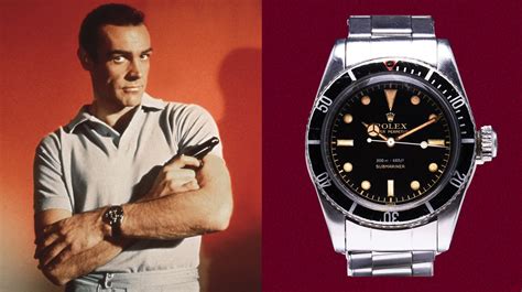 james bond sean connery rolex submariner|rolex 6538 price.